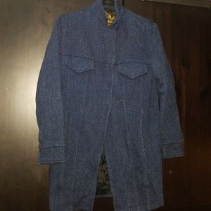 Diesel Long Blue Coat